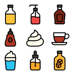 Coffee Additions Icons