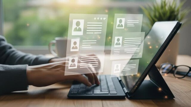 HR Talent Acquisition: Hiring Process, Resume Review, Job Application, Recruitment Technology