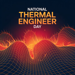 National Thermal Engineer Day poster