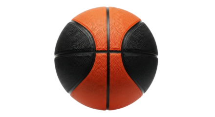 Orange and Black Textured Fitness Training Ball Product Shot