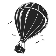 Hot Air Balloon Silhouette