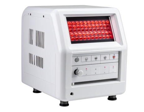  Red Light Therapy Panel for Skin Rejuvenation PNG - Powered by Adobe