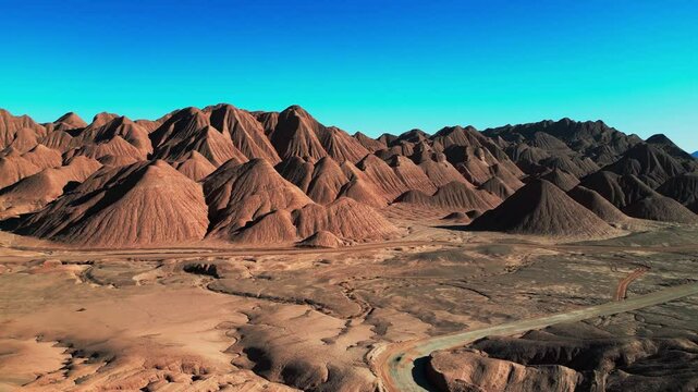 The Devil's desert in the north of Argentina