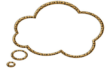 fur effect shapes chat clouds