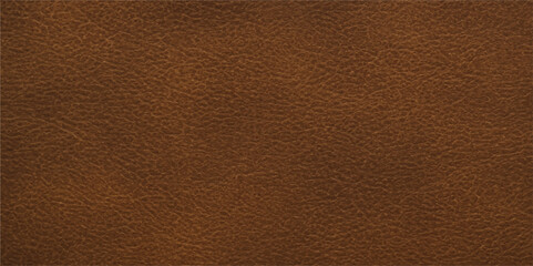 Rich brown leather with a natural, rough, and vintage texture forms a classic and versatile background pattern
