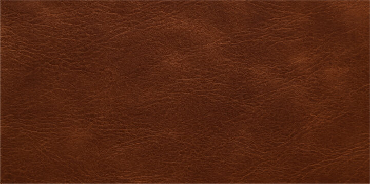 Brown leather texture background with vintage and rough surface pattern