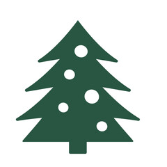 Fototapeta premium christmas tree icon