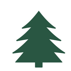 Obraz premium christmas tree icon
