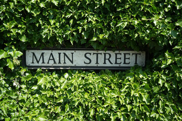 Nottingham, Nottinghamshire, England - June 18 2025: Image of a street sign labeled 