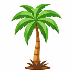 palm tree vector illustration