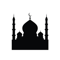 Mosque Silhouette Islamic Architecture Icon