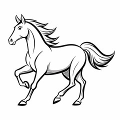 horse vector illustration