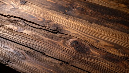 Naklejka premium Close-up of light oak wood grain texture, seamless natural pattern