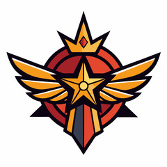 vector illustration of a star