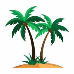 palm tree vector illustration