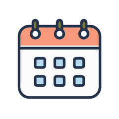 Calendar 3D Render Icon