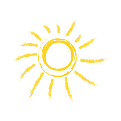  summer sun icon