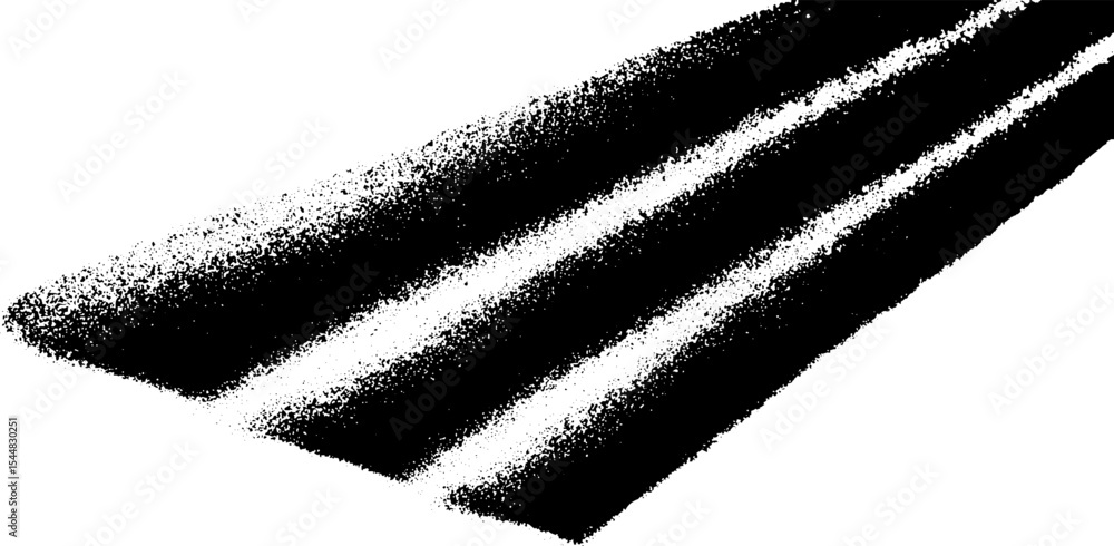 Poster high contrast black and white racing stripe fragment for dynamic design