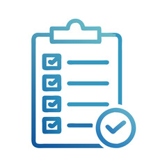 Checklist Icon Isolated
