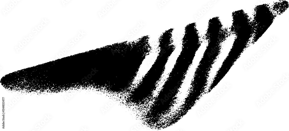 Poster abstract shredded guitar string in high contrast black and white design for creative use