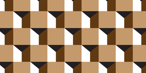 Geometric shapes background with different color combinations