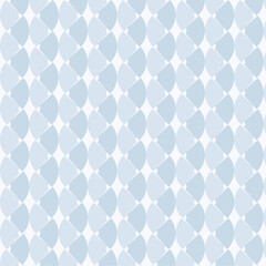 Fototapeta premium Light Blue Geometric Diamond Pattern Seamless Background