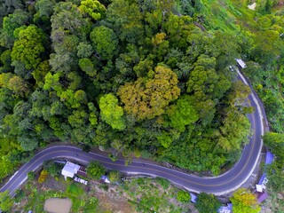 the beauty of Indonesia with mangrove forests and beaches at sunset