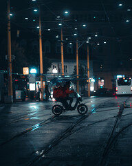 Night Traffic The City Centre