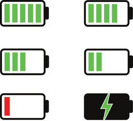 battery icon vector