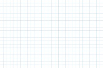 White blue squared paper, white squared paper sheet, sheet of paper. Simple gingham check, chekered, net, grid, squares, chekerboard, tableplaid, plaid, tablecloth seamless pattern background 