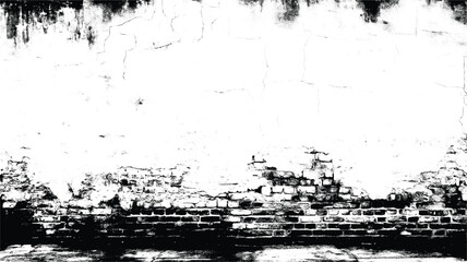 Dramatic Black and White Texture: Grunge Background for Design Projects