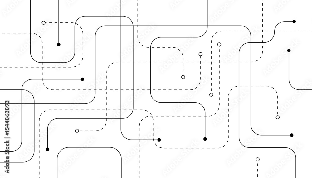 Aufkleber abstract background with technology circuit board texture. modern electronic motherboard texture. cr
