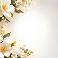 Floral arrangement art studio digital illustration minimalist close-up botanical beauty