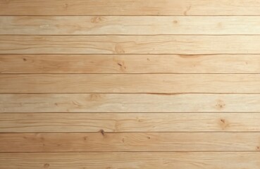 Fototapeta premium Wood texture background, light brown color with horizontal wooden planks. Natural pattern, ideal for design. Perfect for interior, construction projects, also for website backgrounds, presentations.