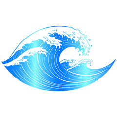 The surreal quality of liquid crystal displays abstracted into a modern, geometric wave pattern