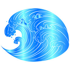 Dynamic liquid gradient designs presenting a dynamic ocean-inspired elegance using elegant, modern, and stylized visual treatment