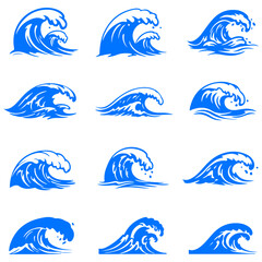 Fototapeta premium Stylish waves and aesthetic ripples shaped with graceful lines and tones using soothing, expressive, and luxurious digital composition