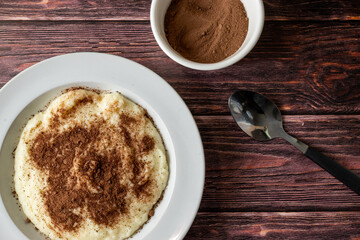 Semolina pudding