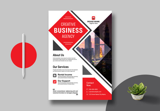 Creative Business Flyer Design Template