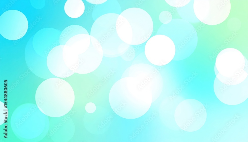 Poster captivating bokeh effect abstract background digital art colorful environment soft focus visual conc