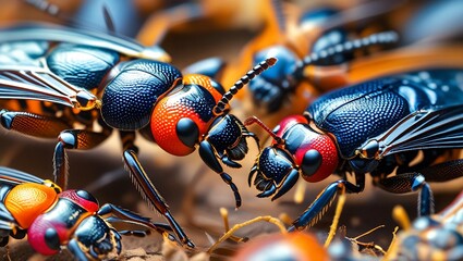 Fototapeta premium close up of a spider