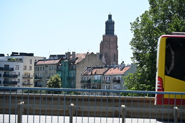 linia budynków starego miasta Wrocław Polska © Miroslaw