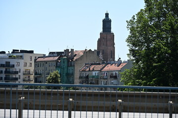 linia budynków starego miasta Wrocław Polska © Miroslaw