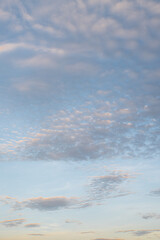夕方の空