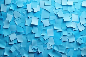 High Resolution of Blue Monday Concept Sticky Stickers Notes Post it Copy Space