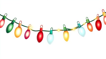 Png Christmas Lights garland