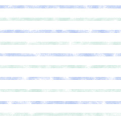 Obraz premium 青と緑の水彩のボーダー背景イラスト