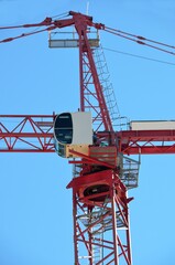 crane on a construction site