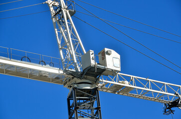 crane on a construction site