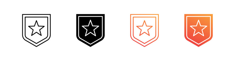 Safety Multiple Style Icon Set Collection 